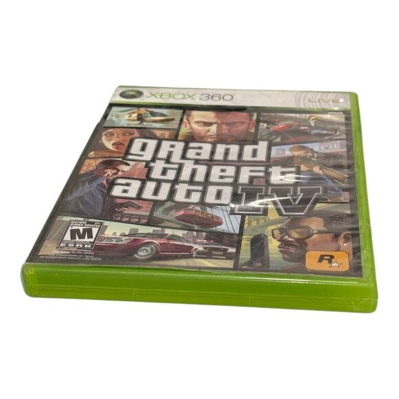 Grand Theft Auto IV Xbox 360 Video Game Complete Case & Disc Rockstar Mature GTA - Picture 2 of 10